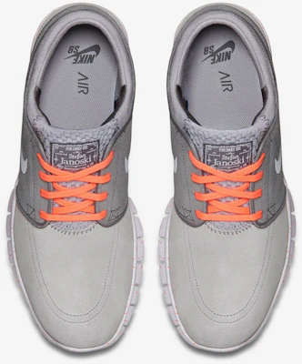 Nike SB Stefan Janoski Max Leather Wolf Grey 685299-016 Lookbook Nike SB Stefan Janoski Max Leather Wolf Grey 685299-016