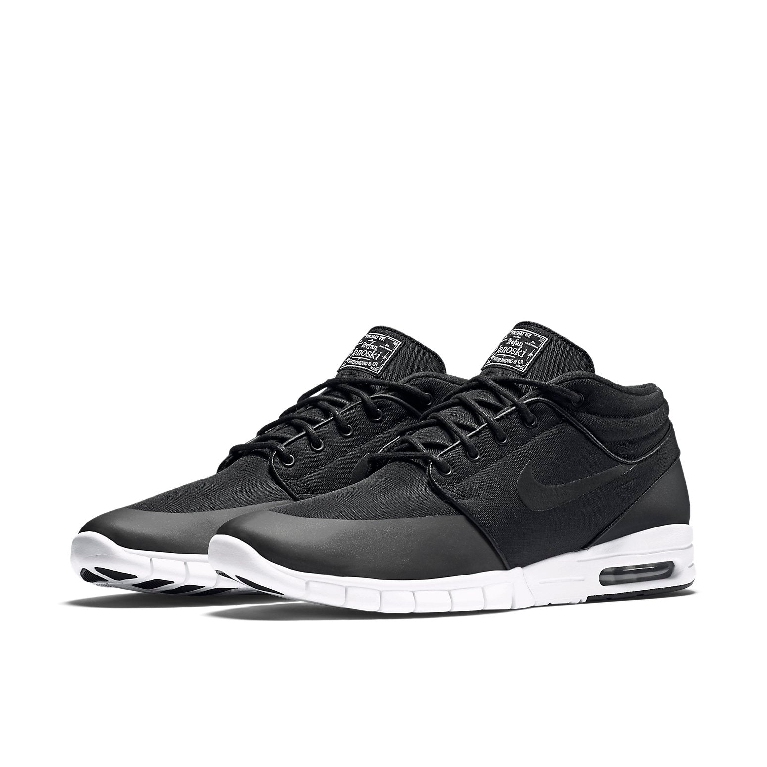 Order Nike SB Stefan Janoski Max Mid ''Zwart Wit'' 807507-001