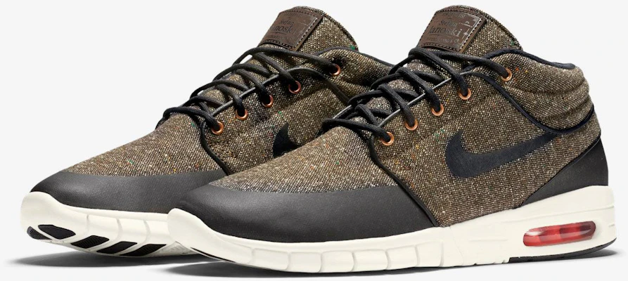 Nike SB Stefan Janoski Max Mid Baroque Brown Hitam 807507-206 Order Nike SB Stefan Janoski Max Mid Baroque Brown Hitam 807507-206