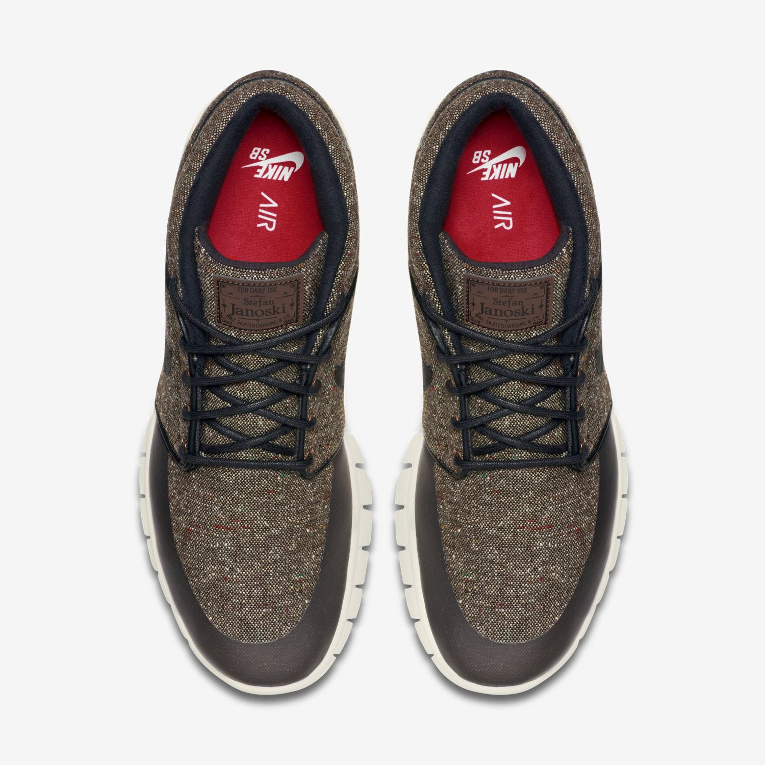Lookbook Nike SB Stefan Janoski Max Mid Baroque Braun Schwarz 807507-206