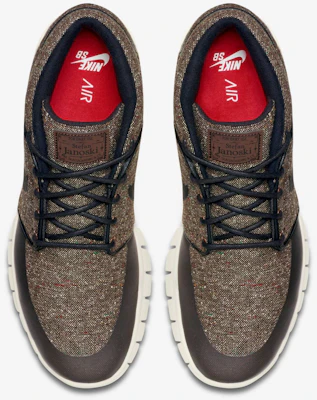 Nike SB Stefan Janoski Max Mid Baroque Brown Hitam 807507-206 Lookbook Nike SB Stefan Janoski Max Mid Baroque Brown Hitam 807507-206