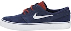 Buy Nike SB Stefan Janoski Zoom Midnight Navy Crimson dalam Warna Biru Merah. 333824-417