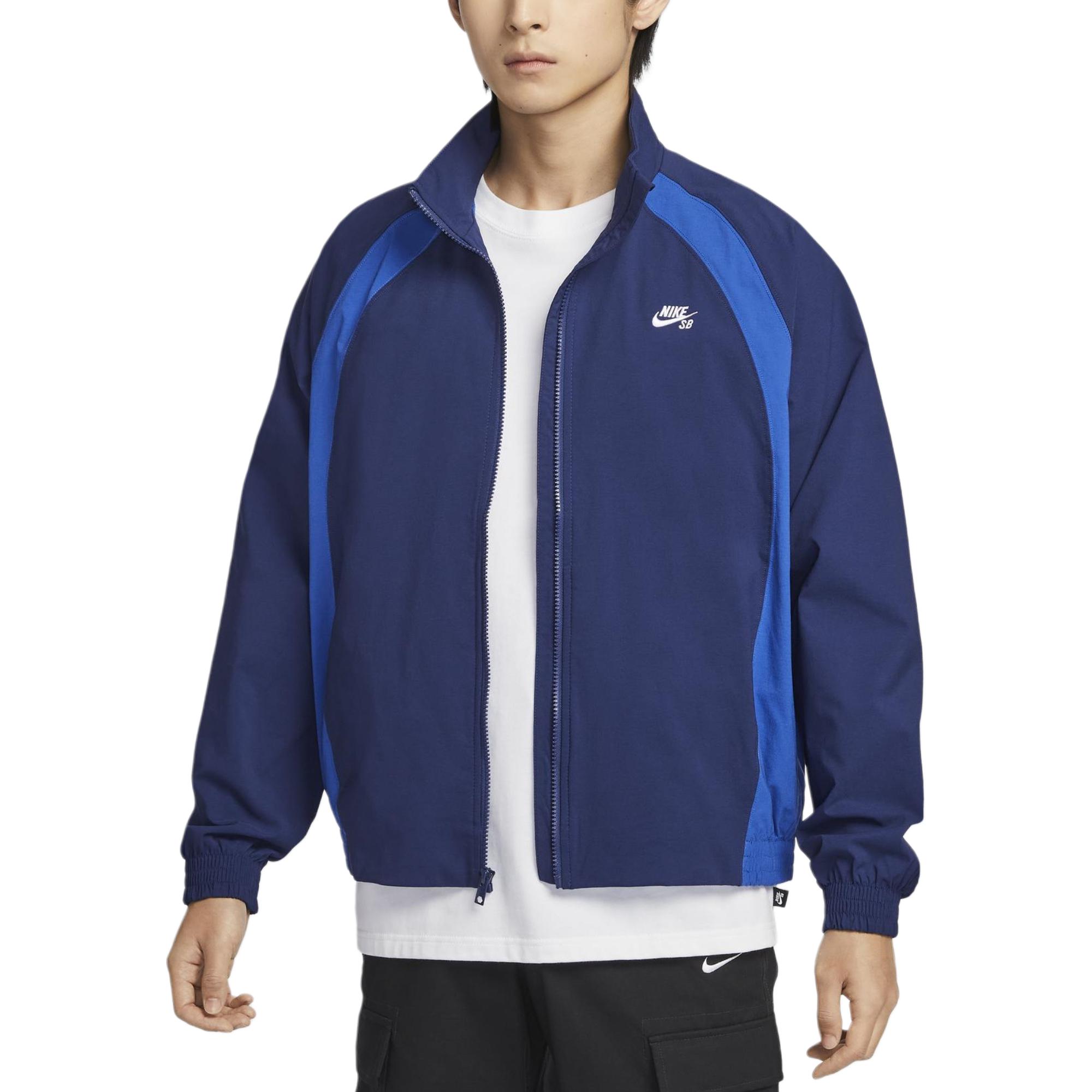 Order 耐克SB编织夹克 太空蓝/皇家蓝/白色 HJ2911-492