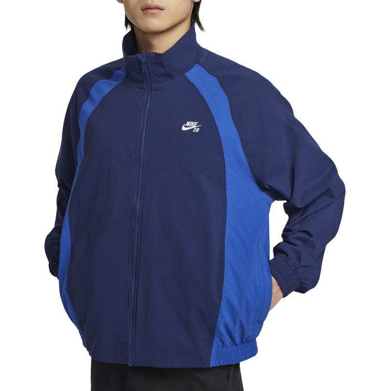 Shop 耐克SB编织夹克 太空蓝/皇家蓝/白色 HJ2911-492