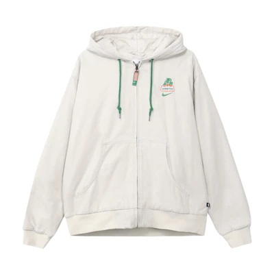 Nike SB Jarritos Hoodie Jacket SS23 Collaboration Embroidered Logo White DV9066-072