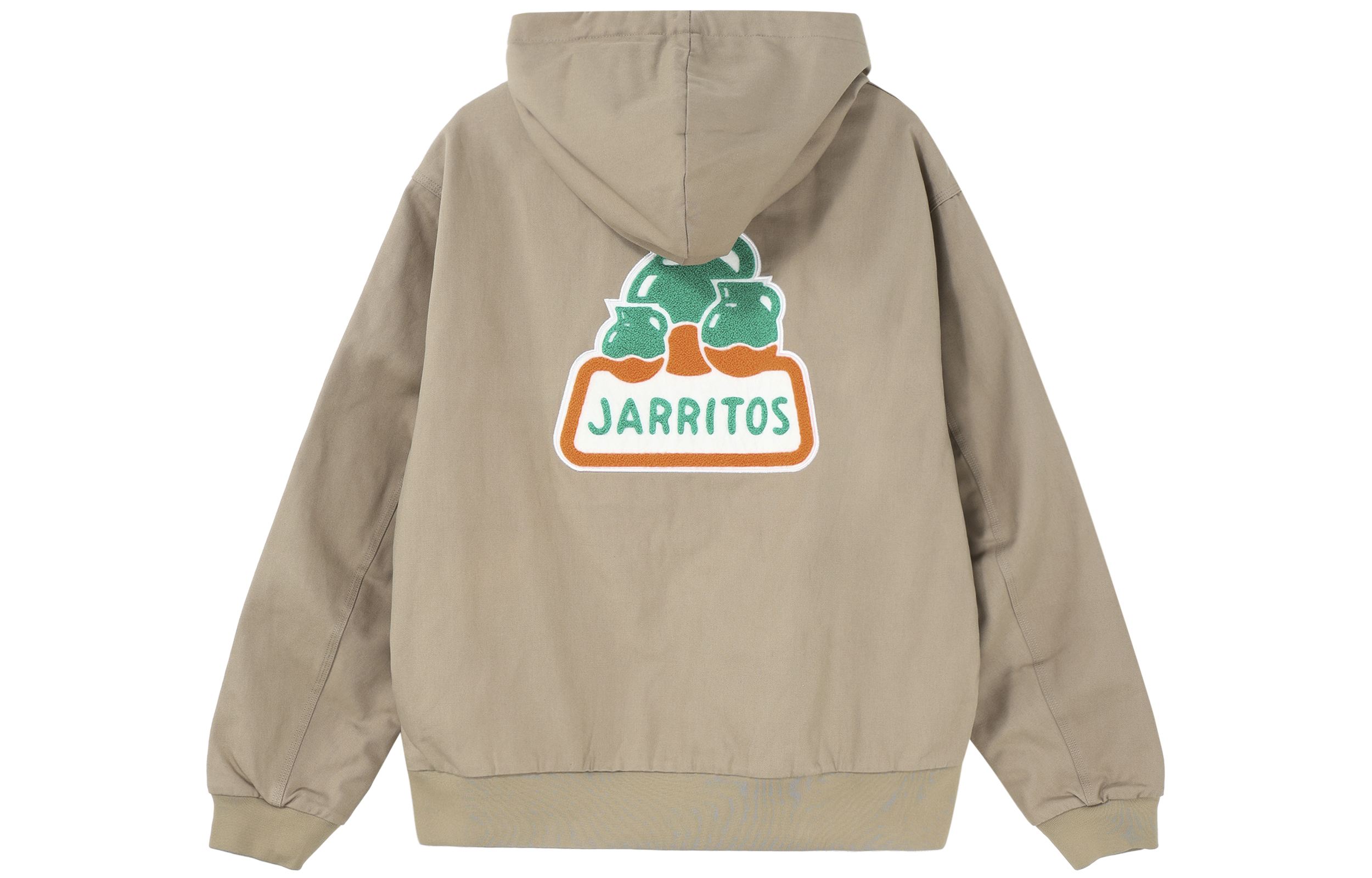 Lookbook Sudadera con capucha caqui Nike SB x Jarritos SS23 con logo bordado y cordón ajustable. DV9066-247