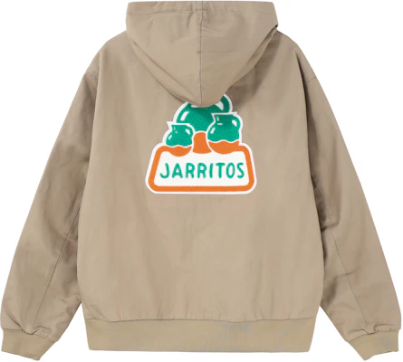 Sudadera con capucha caqui Nike SB x Jarritos SS23 con logo bordado y cordón ajustable. DV9066-247 Lookbook Sudadera con capucha caqui Nike SB x Jarritos SS23 con logo bordado y cordón ajustable. DV9066-247