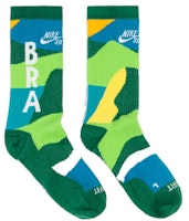 Nike SB x Parra Brazil Federation Kit Socks 'White/Clover' Nike SB x Parra Brazil Federation Kit Socks 'White/Clover'