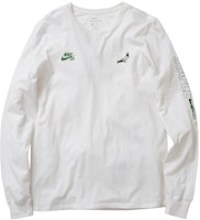 Nike SB x Staple Panda Pigeon L/S Tee White Nike SB x Staple Panda Pigeon L/S Tee White