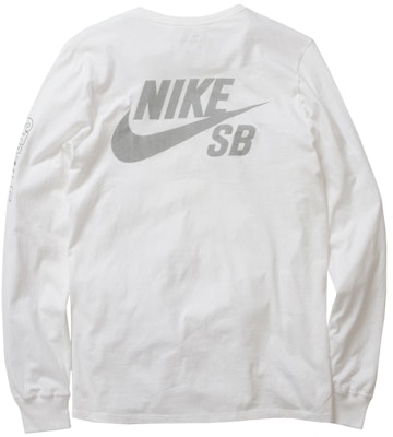 Nike SB x Staple Panda Pigeon L/S Tee White Order Nike SB x Staple Panda Pigeon L/S Tee White