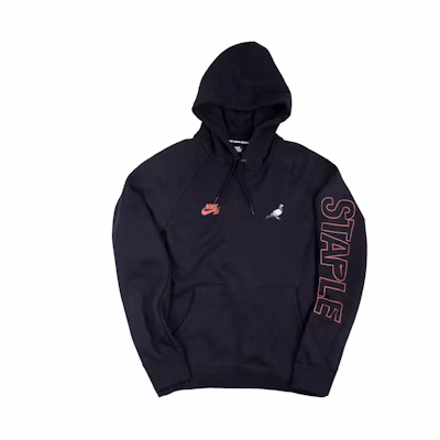 Nike SB Staple Pigeon Hoodie Black
