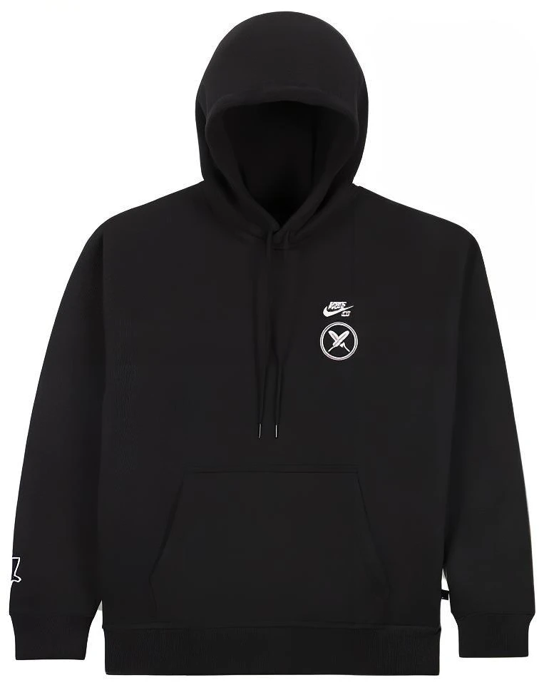 nike-sb-x-yuto-ss-23-logo-hoodie-black-loose-fit-skateboarding-fleece-pullover-fn-0552-010