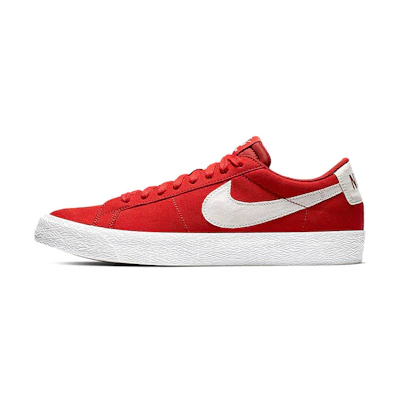 Nike SB Skateboard Blazer Zoom Low CNVS 'Red White'