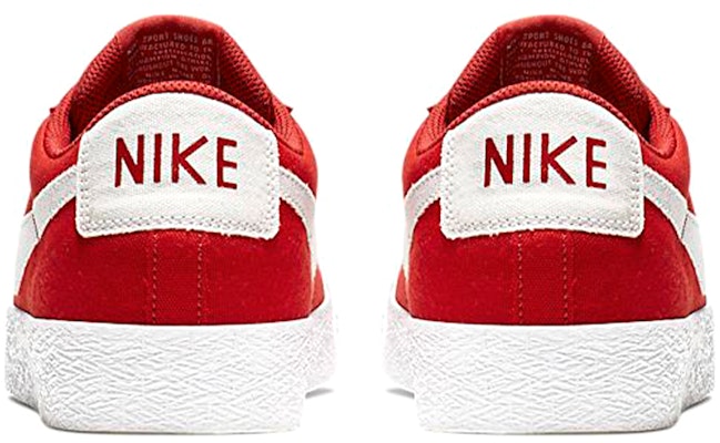 Nike SB Skateboard Blazer Zoom Low CNVS 'Red White' 889053-600 Purchase Nike SB Skateboard Blazer Zoom Low CNVS 'Red White' 889053-600