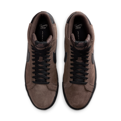 Shop Nike SB Zoom Blazer Mid 酒紅棕/酒紅棕/黑色 FD0731-201