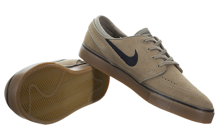 Shop 耐吉 SB Stefan Janoski 舒適透氣 低幫休閒板鞋 棕色