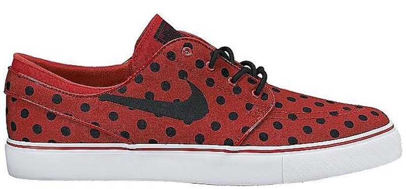 Nike SB Zoom Stefan Janoski Canvas Team 'Red Polka Dot' 705190-601