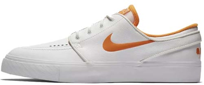 Nike SB Zoom Stefan Janoski QS Fly聯名 滑板鞋白橙色 Buy Nike SB Zoom Stefan Janoski QS Fly聯名 滑板鞋白橙色