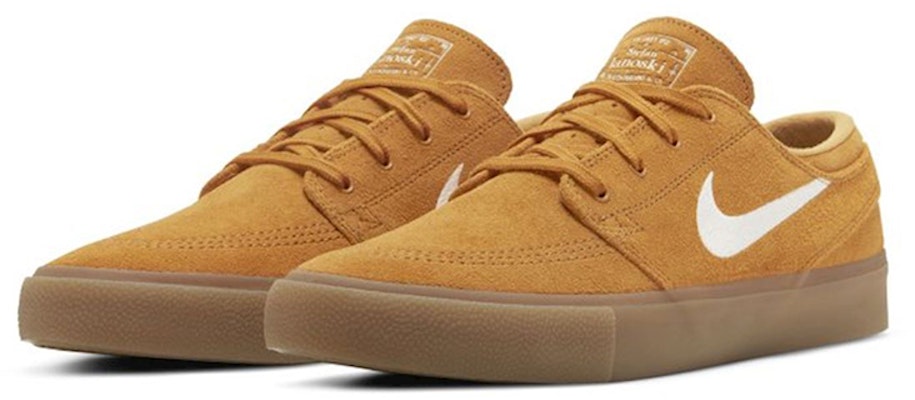 Nike SB Skateboard Zoom Stefan Janoski RM 'Brown Yellow' AQ7475-701 Lookbook Nike SB Skateboard Zoom Stefan Janoski RM 'Brown Yellow' AQ7475-701