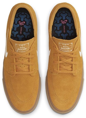 Nike SB Skateboard Zoom Stefan Janoski RM 'Brown Yellow' AQ7475-701 Shop Nike SB Skateboard Zoom Stefan Janoski RM 'Brown Yellow' AQ7475-701