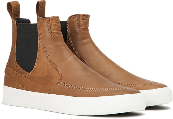 Nike SB Zoom Stefan Janoski Slip Mid RM 'Light British Tan' en Color Canela Claro BQ5888-200 Lookbook Nike SB Zoom Stefan Janoski Slip Mid RM 'Light British Tan' en Color Canela Claro BQ5888-200