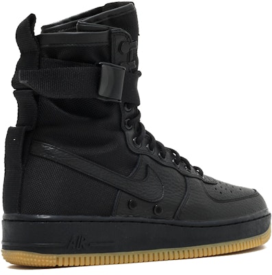 Nike SF Air Force 1 'Black Gum' 2017 Tanpa Tas 864024-001 Lookbook Nike SF Air Force 1 'Black Gum' 2017 Tanpa Tas 864024-001