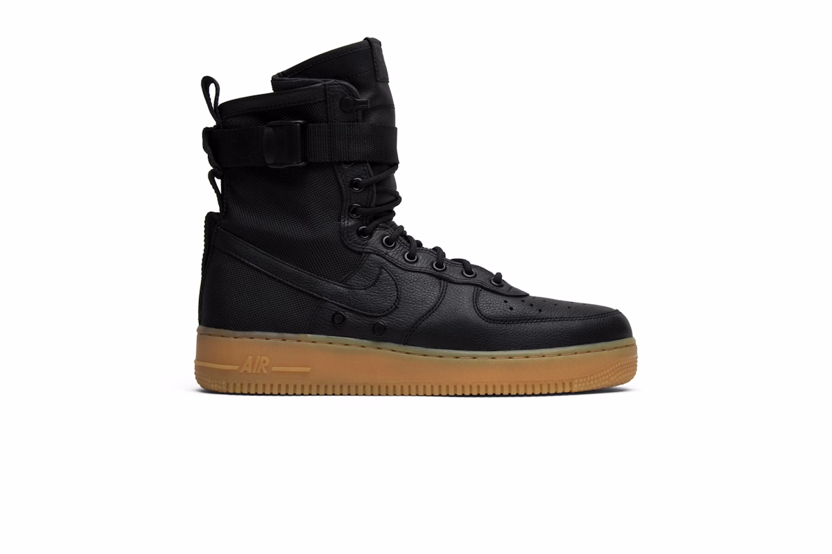 Nike SF Air Force 1 Black 'Gum'