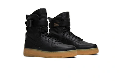 Nike SF Air Force 1 Black 'Gum'