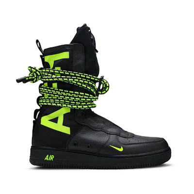 Nike SF Air Force 1 High 'Black Volt'