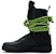 Nike SF Air Force 1 Tinggi 'Hitam Volt' AA1128-003