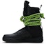 Lookbook Nike SF Air Force 1 Tinggi 'Hitam Volt' AA1128-003