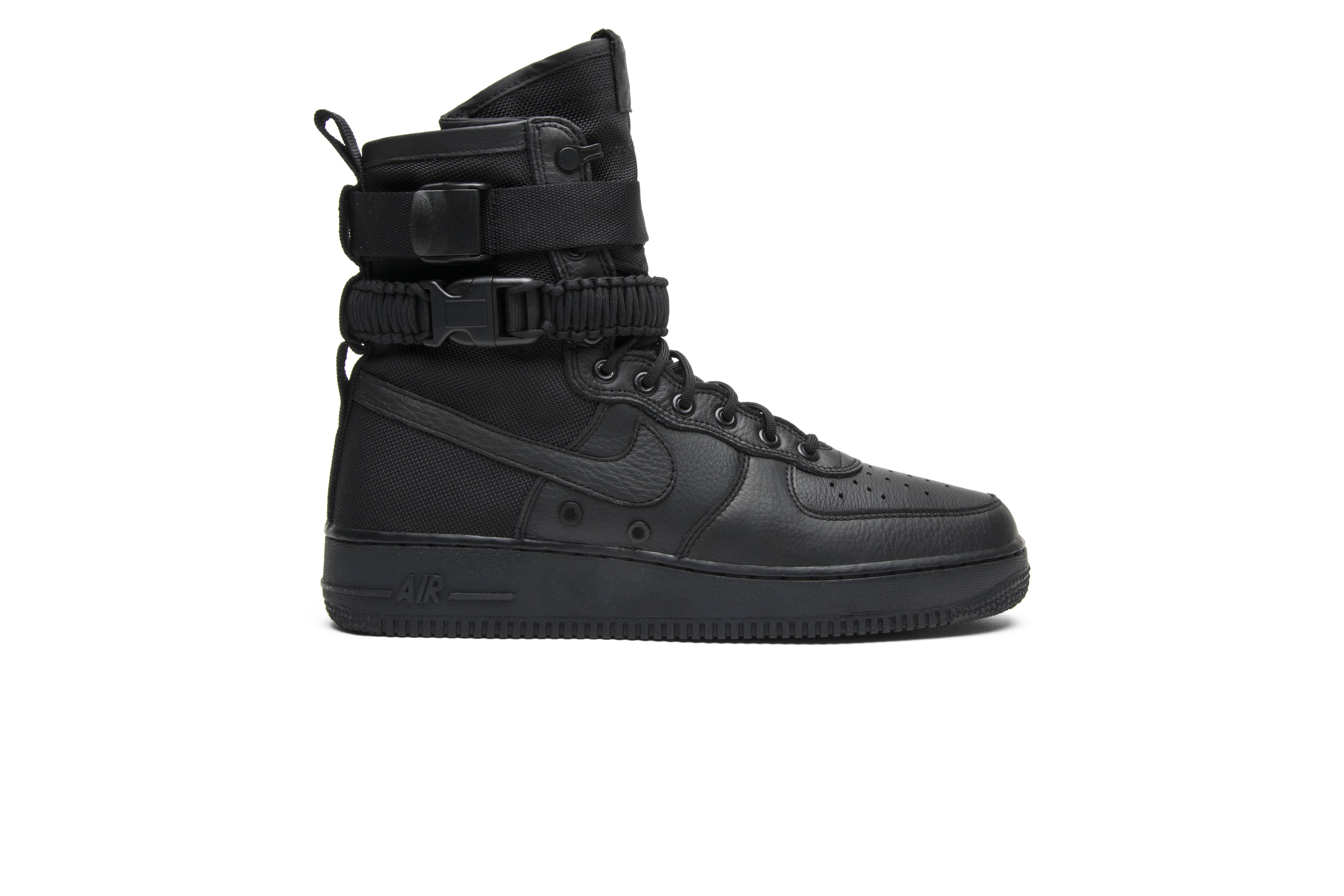 Buy Nike SF Air Force 1 High Triple Black 864024 003 Novelship