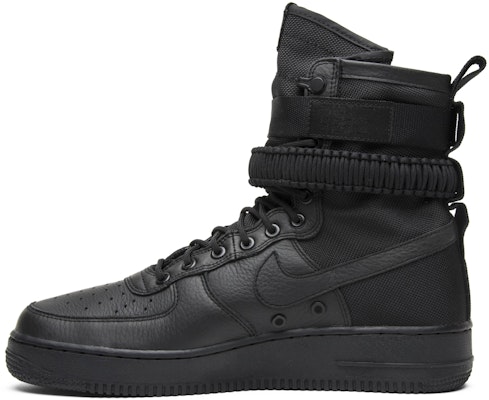 Nike SF Air Force 1 High 'Triple Black' 864024-003 Lookbook Nike SF Air Force 1 High 'Triple Black' 864024-003