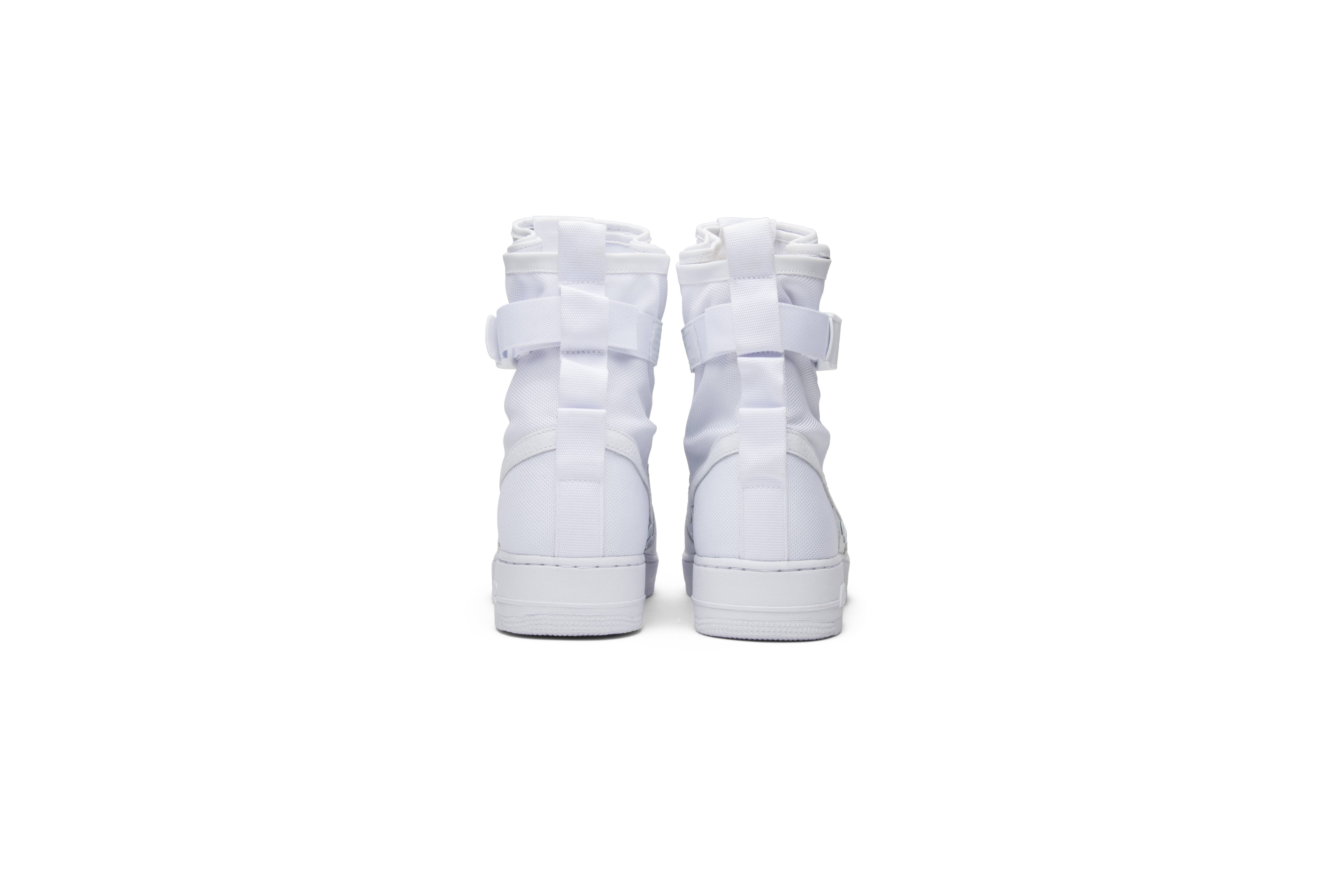 Details for 2017 나이키 SF 에어포스 1 하이 '화이트' 903270-100