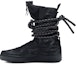 Lookbook Nike SF Air Force 1 High Hitam Kelabu Gelap AA1128-002