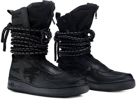 Nike SF Air Force 1 High Black Dark Grey AA1128-002 Cheap Nike SF Air Force 1 High Black Dark Grey AA1128-002
