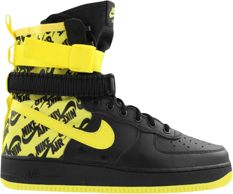 Nike sf air force 2025 high black