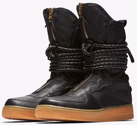 Nike SF Air Force 1 Tinggi Hitam Karet Coklat AA1128-001 Buy Nike SF Air Force 1 Tinggi Hitam Karet Coklat AA1128-001