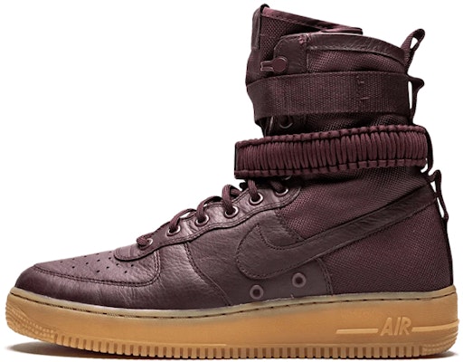 Nike SF Air Force 1 High Deep Burgundy 864024-600 Buy Nike SF Air Force 1 High Deep Burgundy 864024-600