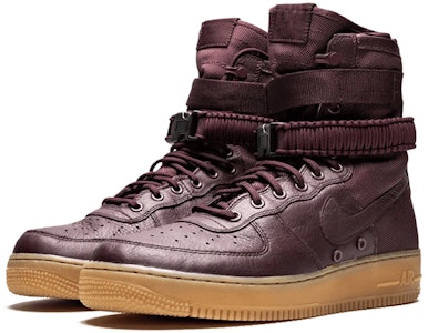 耐吉 SF 空軍一號 高筒 深酒紅 864024-600 Lookbook 耐吉 SF 空軍一號 高筒 深酒紅 864024-600