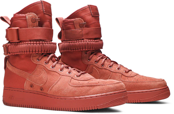 Nike SF Air Force 1 High Dusty Peach Wanita Pria Sneakers 864024-204 Cheap Nike SF Air Force 1 High Dusty Peach Wanita Pria Sneakers 864024-204