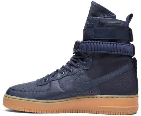 Nike SF Air Force 1 High Navy Gum 864024-400 Lookbook Nike SF Air Force 1 High Navy Gum 864024-400