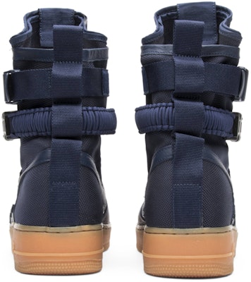 Nike SF Air Force 1 High Biru Navy Gum 864024-400 Details for Nike SF Air Force 1 High Biru Navy Gum 864024-400