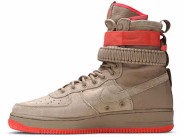 Lookbook 耐克 SF Air Force 1 卡其色 'Rush Coral' 864024-205