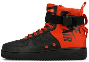 Nike SF Air Force 1 Mid 'Habanero Red Black' 917753-601 Nike SF Air Force 1 Mid 'Habanero Red Black' 917753-601