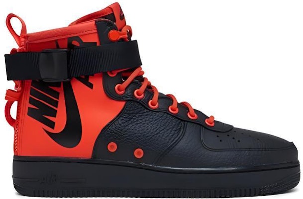 Nike SF Air Force 1 Mid 'Rojo Habanero Negro' 917753-601 Order Nike SF Air Force 1 Mid 'Rojo Habanero Negro' 917753-601