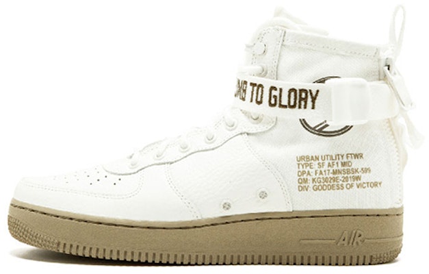 Nike SF Air Force 1 Mid 'Ivory Olive' Sepatu Sneaker 917753-101-YC Buy Nike SF Air Force 1 Mid 'Ivory Olive' Sepatu Sneaker 917753-101-YC