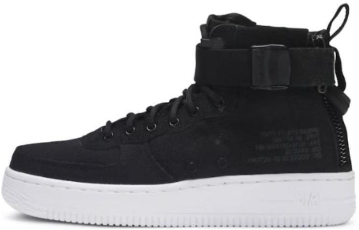 Buy Nike SF Air Force Mid Black Anthracite 'White 917753-006