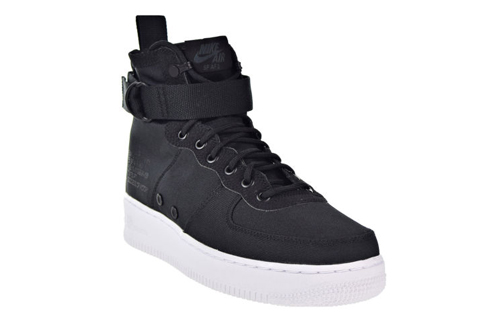 Lookbook Nike SF Air Force 1 Mid Hitam Anthracite ‘Putih’ 917753-006