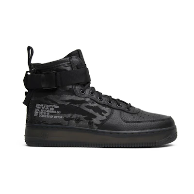 Nike SF Air Force 1 Mid Black Cargo Khaki
